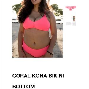 CORAL KONA BIKINI BOTTOM from FUSED HAWAII